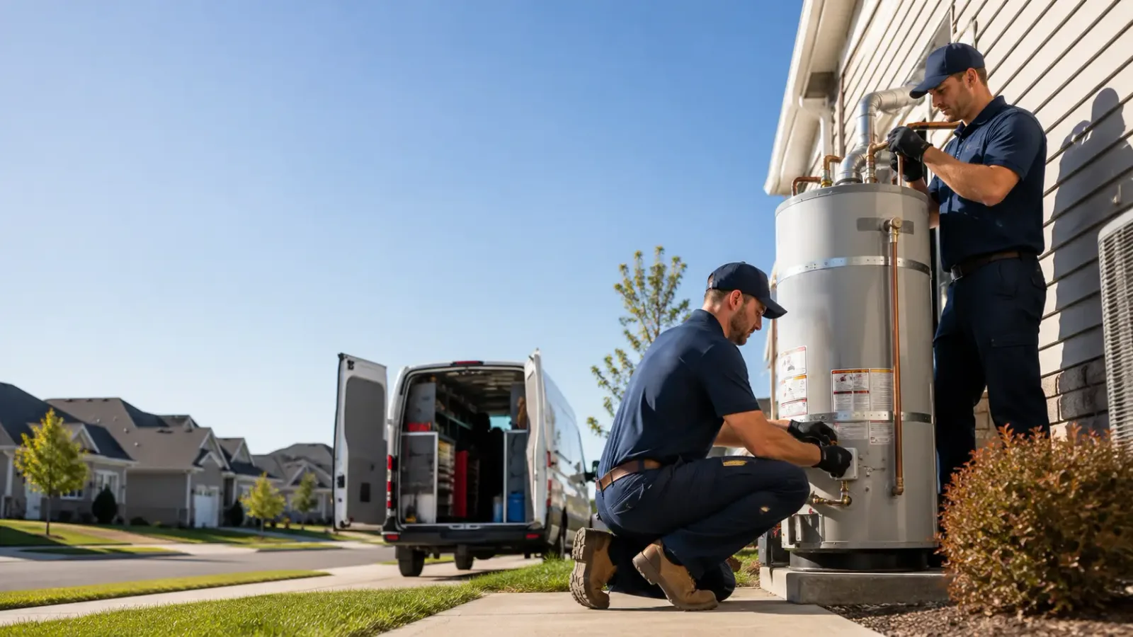 Water Heater Installation in Washburn, ND